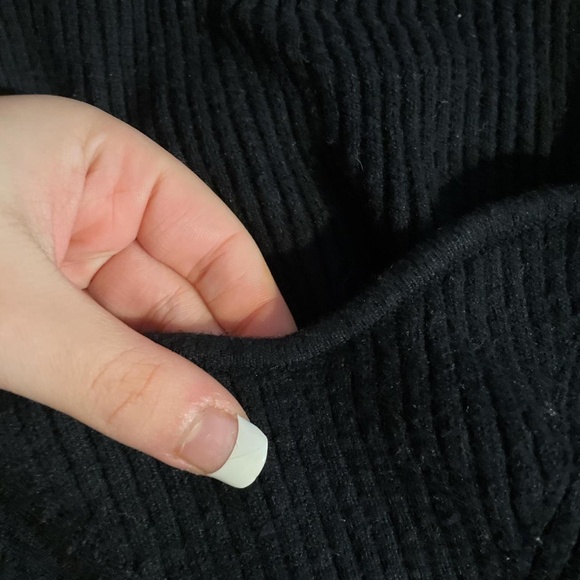 Old Navy Black Scoop Neck Sweater L - Picture 4 of 4